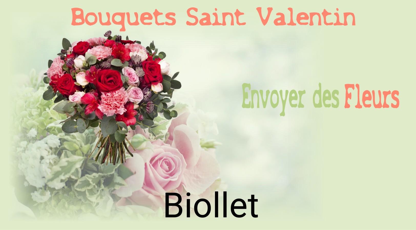 Roses de Saint-Valentin livrées à Biollet